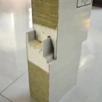 Australia Hot-sale Insulated Metal Siding Rock Wool Sandwich Panel Homes Building Materials - Image 4
