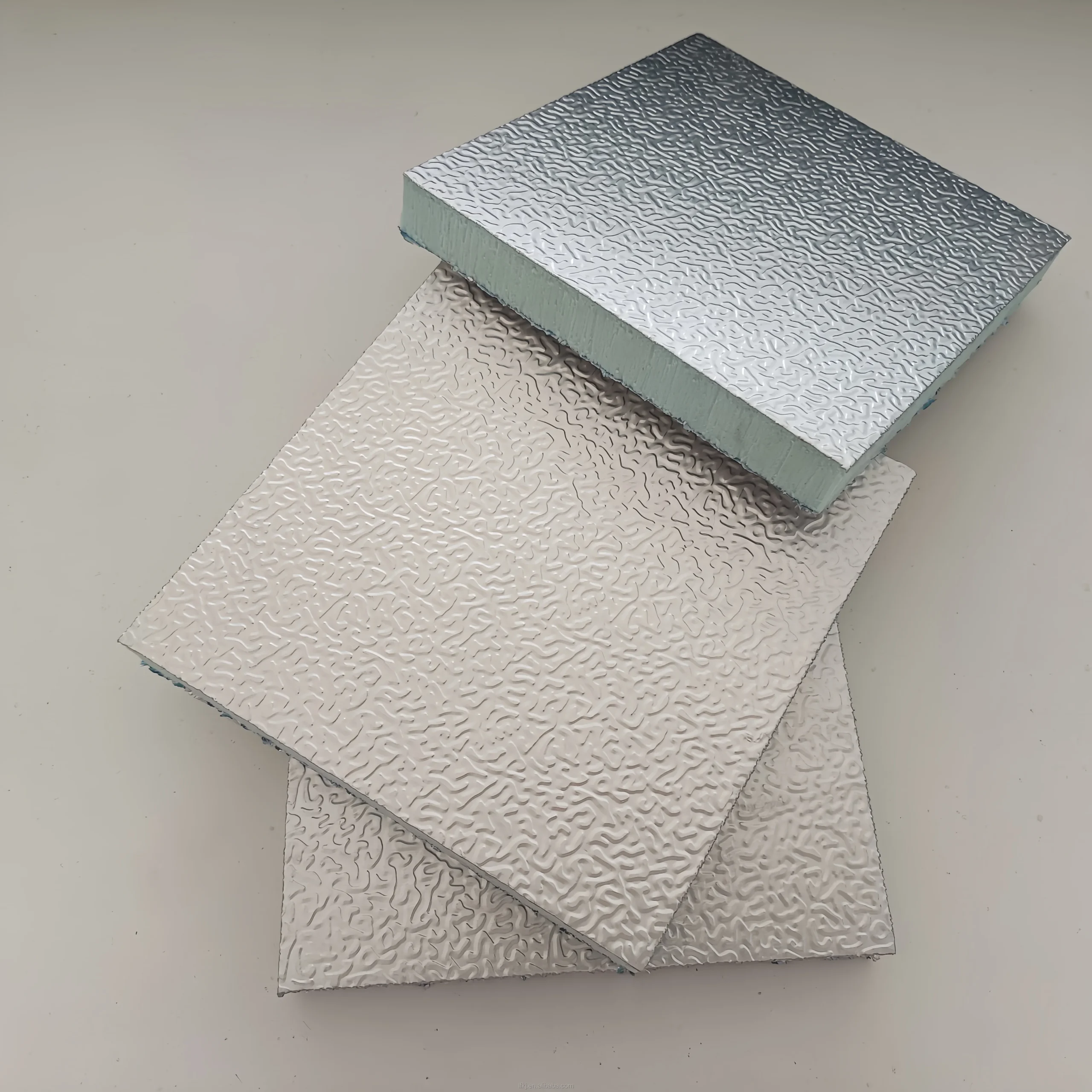 Hedb6b7ded518481d8e056188de4037f0l.webp Double Aluminum Faced PU Composite Panel, High Quality HVAC Material - Image 1