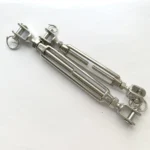Cable Railing Wire Rope Hardware Kit Stainless Steel Heavy Duty European Open Body High Polished Precision Casting Turnbuckle - Image 4