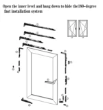 Tilt and turn window system hardware system door and window hardware factory direct sale - Image 4