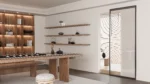 Modern Silent Ghost Sliding Door Hardware-Durable Metal with Rust-proof Features for Wooden Door - Image 5