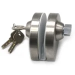 Glass Hardware Fittings Frameless Tempered Glass Hardware Sliding Door Lock - Image 4