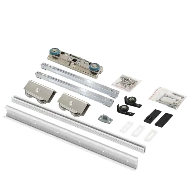 Hdbd5559dae88419e9fa32894a9588f33R.webp Modern Silent Ghost Sliding Door Hardware-Durable Metal with Rust-proof Features for Wooden Door - Image 1